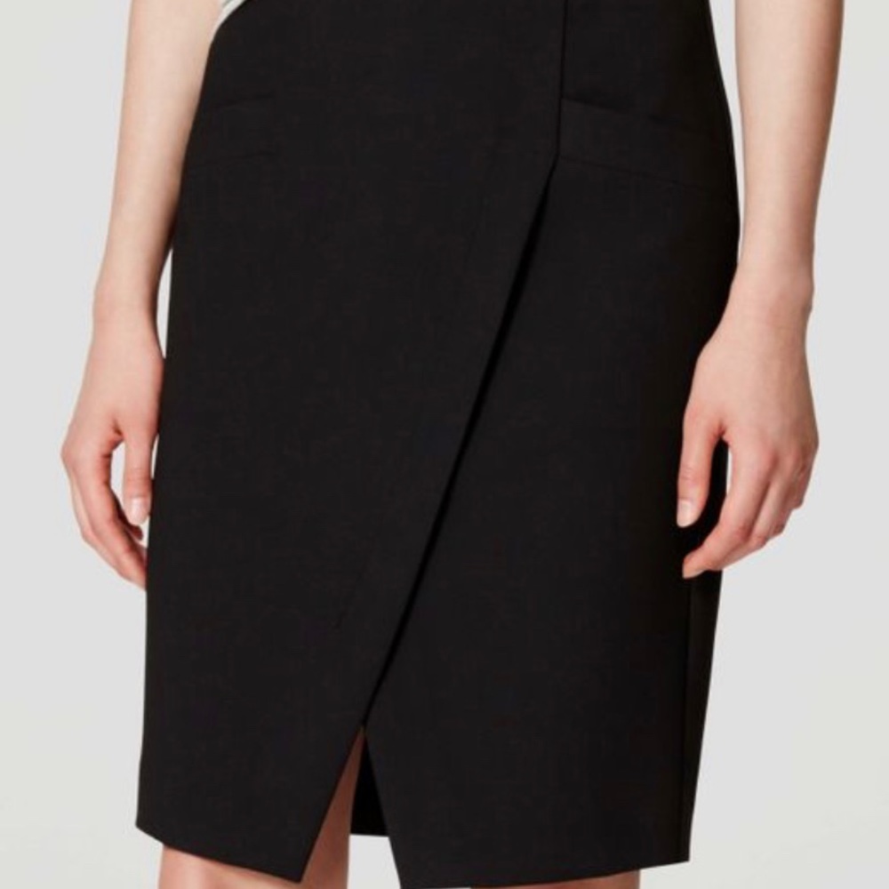 LOFT | Pocket Front Slit Pencil Skirt